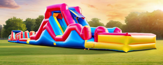 inflatable slide/obstacle photo — Jumpify, from its own website