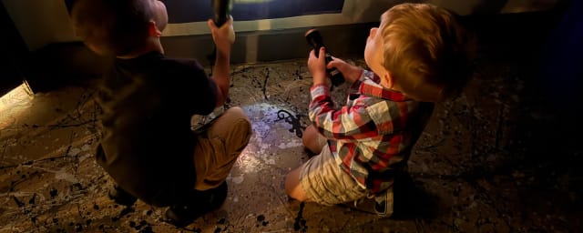 interactive exhibit photograph — The Woodlands Children's Museum, from its own website