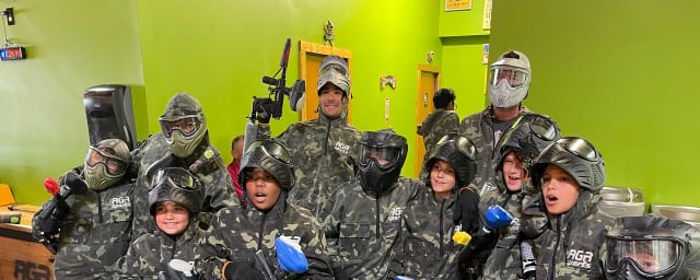 AGR Sports Indoor Paintball, Laser Tag, Gellyball and Axe Throwing, from its own website