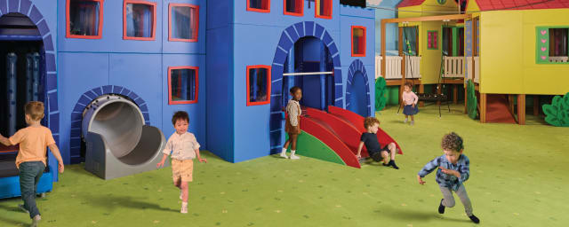 venue interior — PEPPA PIG World of Play Dallas, from its own website