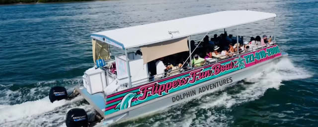 Flippers Fun Boat Clearwater - #1 Dolphin Tour, from its own website
