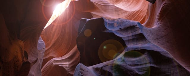 slot canyon interior — Museum of the Big Bend, from its own website