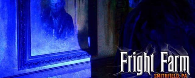 haunted attraction interior — Fright Farm, from its own website