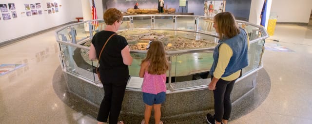 museum exhibit interior — Fort Pitt Museum, from its own website