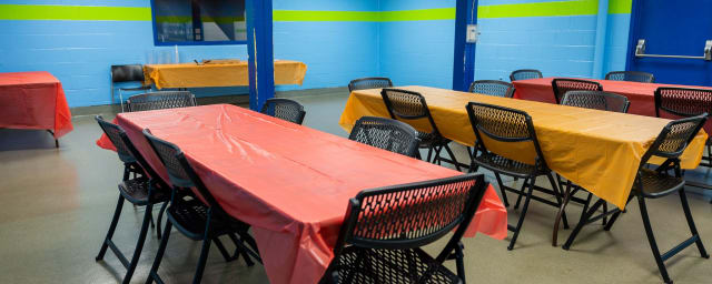 venue interior — Overlook Activities Center, from its own website