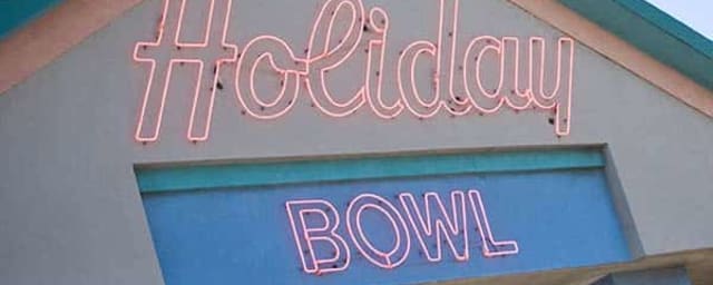 entrance signage — Holiday Bowl, from its own website