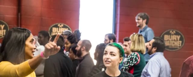 activity photograph — Bury The Hatchet King Of Prussia - Axe Throwing, from its own website