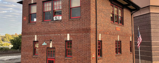 Harris Tower Railroad Museum, from its own website