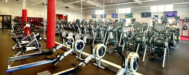 interior photograph of fitness facility — Lititz recCenter, from its own website
