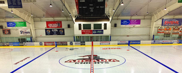 venue interior — Hatfield Ice Arena, from its own website