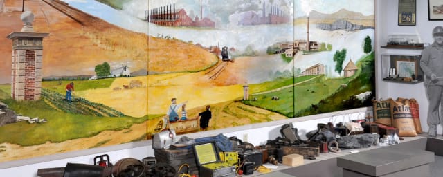 museum exhibit — Atlas Cement Company Museum, from its own website