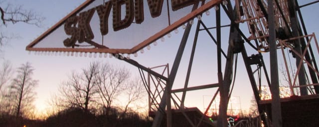 ride signage — Lakemont Park Rail Road, from its own website
