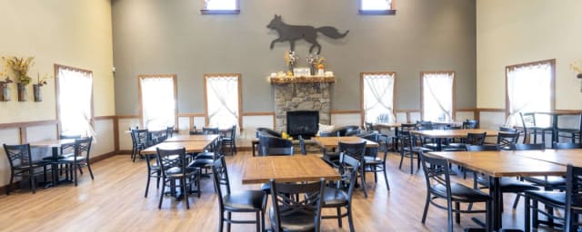 interior dining space — Fox Meadows Creamery - Ephrata, from its own website