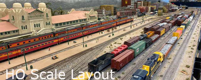 photograph of the venue's defining feature — Scale Rails of Southwest Florida, from its own website