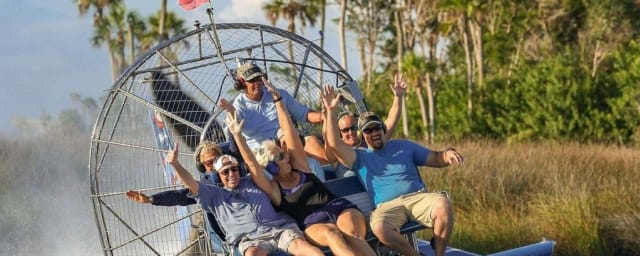 airboat tour activity — River Safaris - Homosassa Airboat Tours and Boat Rental, from its own website