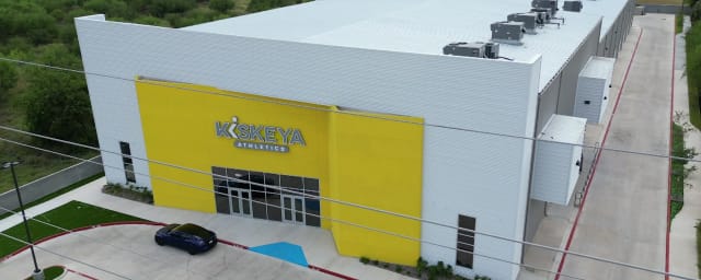 exterior building shot, not activity space — Kiskeya Athletics, from its own website