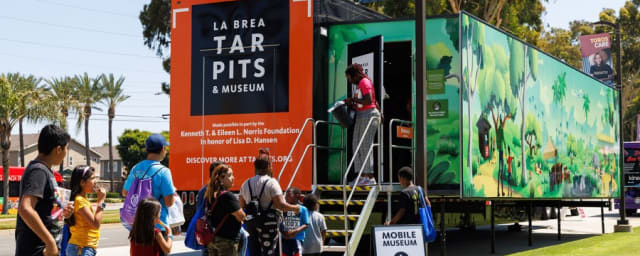 La Brea Tar Pits, from its own website