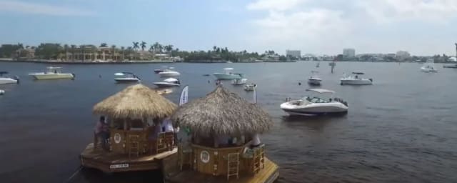 tour boat premises — Cruisin' Tikis Fort Lauderdale, from its own website