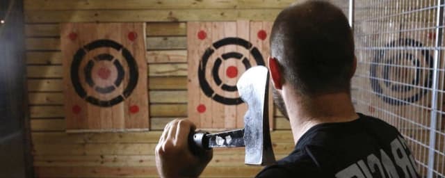 AxeVentures Axe Throwing and The Rage/Smash Room, from its own website