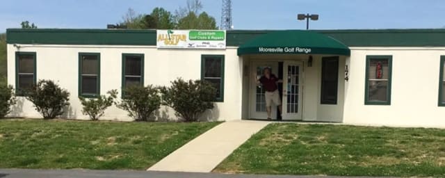 venue premises — Mooresville Golf Range & Mini Golf, from its own website
