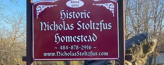 Nicholas Stoltzfus Homestead, from its own website