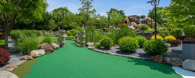 Sayville Falls Mini Golf, from its own website