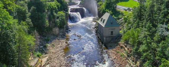 Ausable Chasm, from its own website
