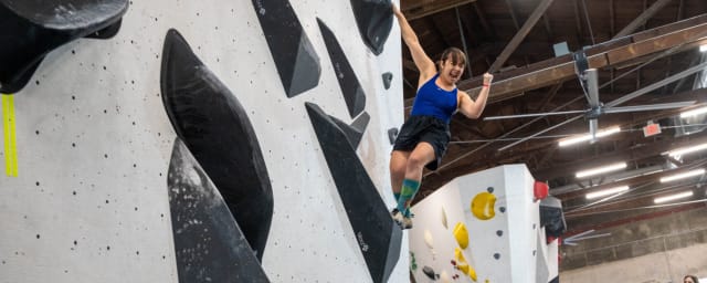 The Stronghold Climbing Gym, from its own website
