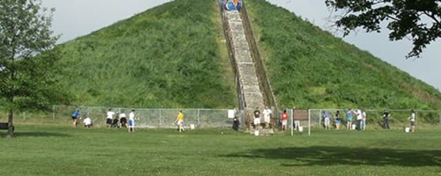 The Miamisburg Mound, from its own website