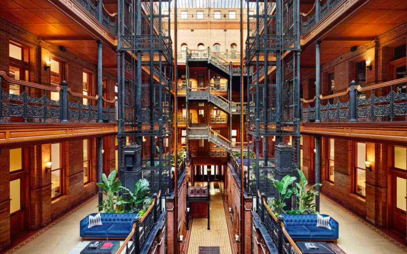 Bradbury Building, from its own website