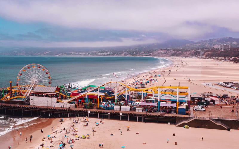 Santa Monica Pier, from its own website