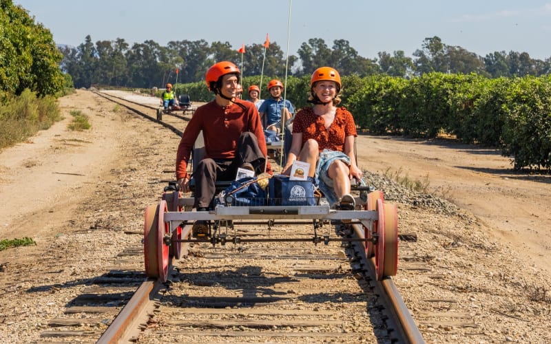 The Sunburst Railbikes, from its own website