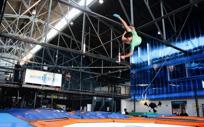 House of Air Trampoline Park and Café, from its own website