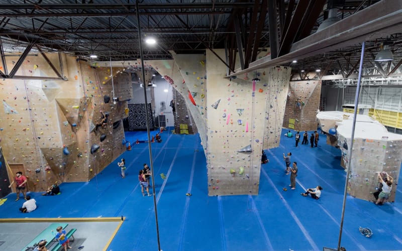 The Edge Rock Gym - Rock Climbing and Fitness, from its own website
