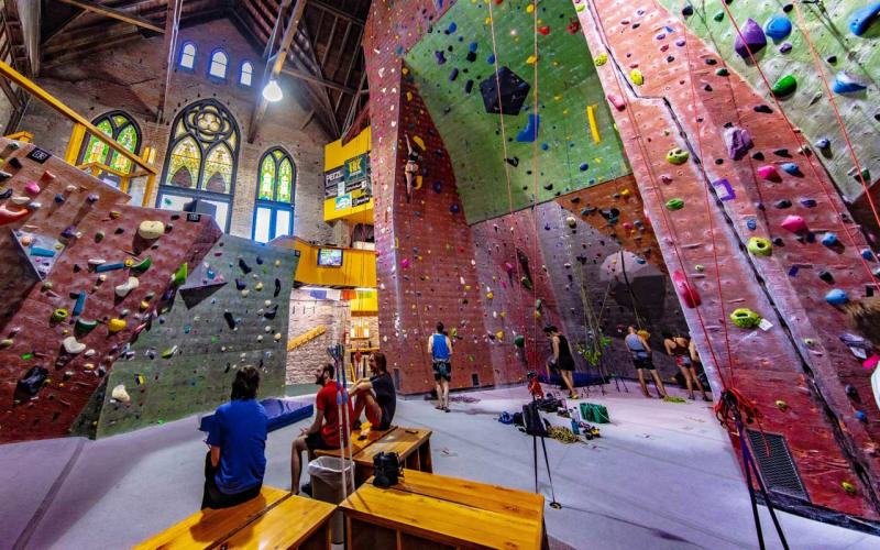 Urban Krag Climbing Center, from its own website
