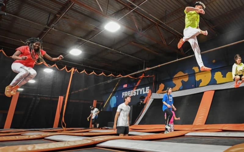 Sky Zone Highland Heights, from its own website