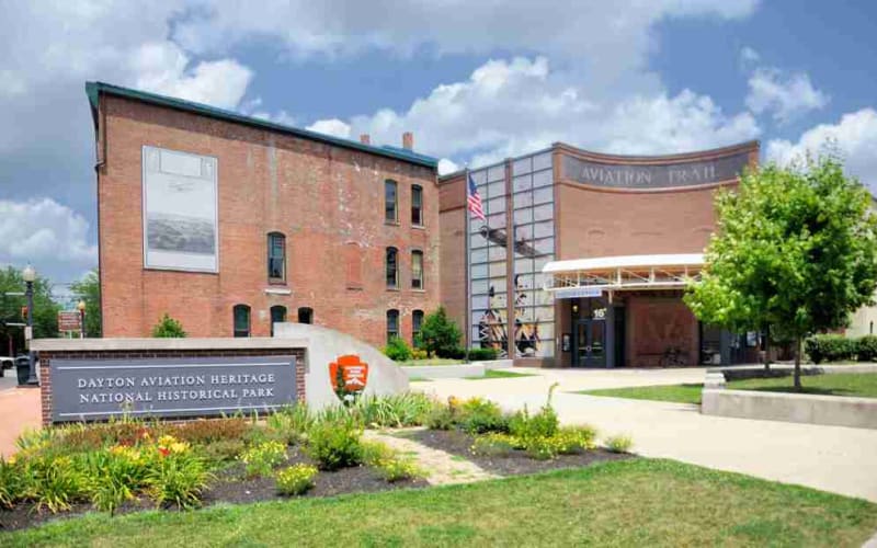 The Wright-Dunbar Interpretive Center Aviation Trail, Inc. Visitor Center and Museum, from its own website