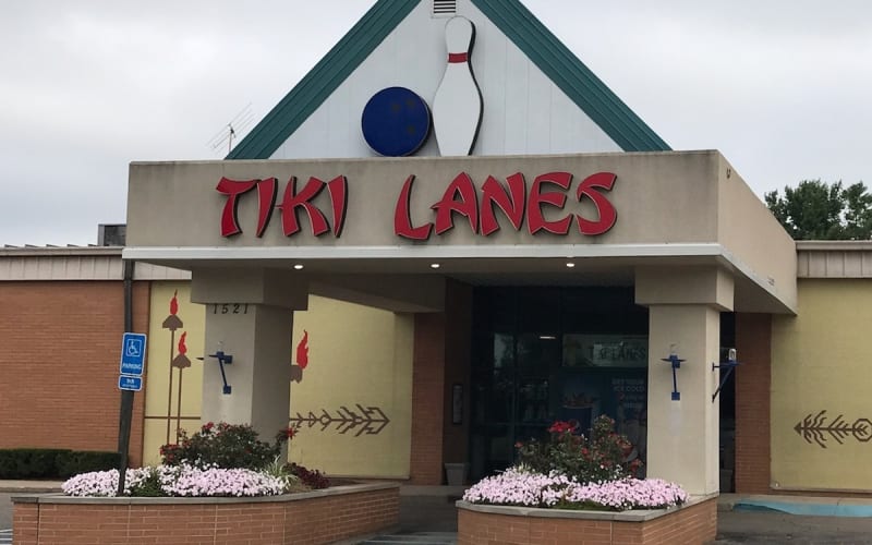 Tiki Bowling Lanes, from its own website