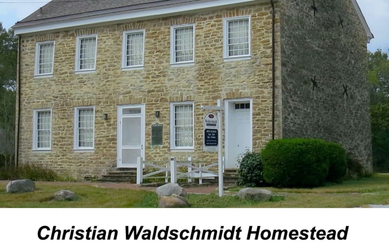 Christian Waldschmidt Homestead Museum, from its own website