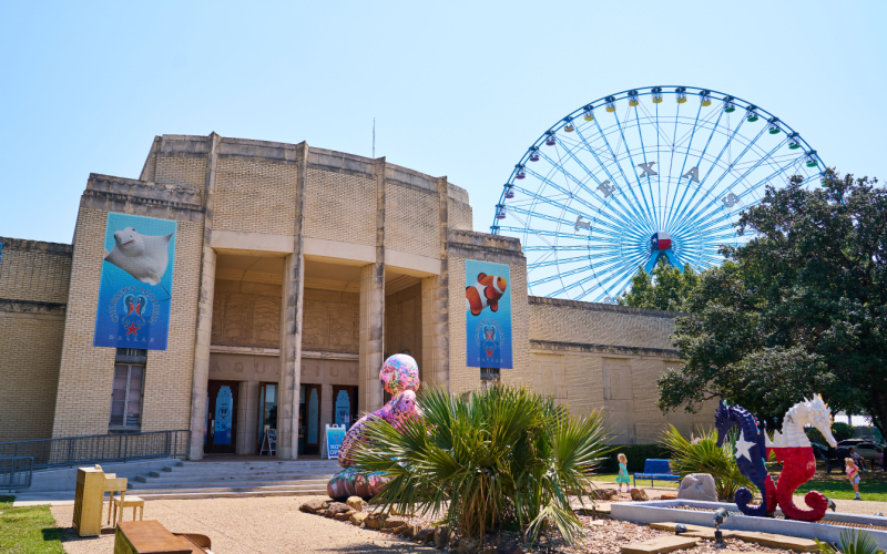 Children's Aquarium Dallas at Fair Park, from its own website