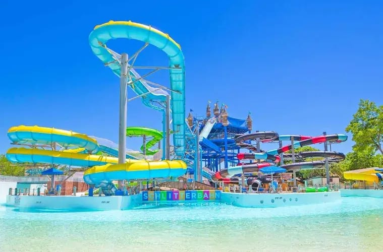 Schlitterbahn Waterpark New Braunfels, from its own website