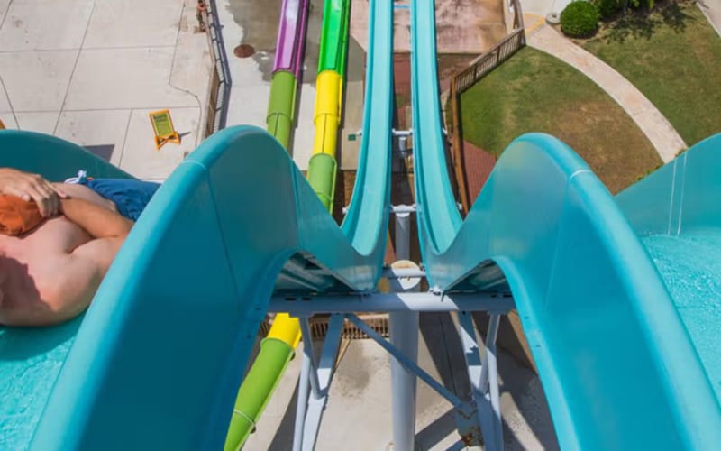 Hurricane Harbor Splashtown, from its own website