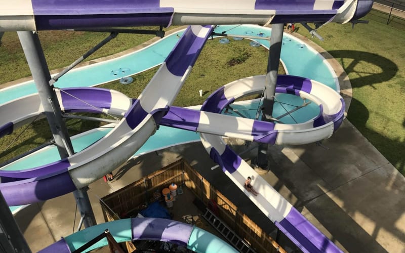 Splash Kingdom Timber Falls, from its own website