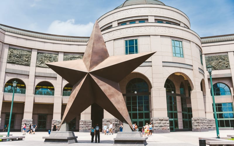 Bullock Texas State History Museum, from its own website