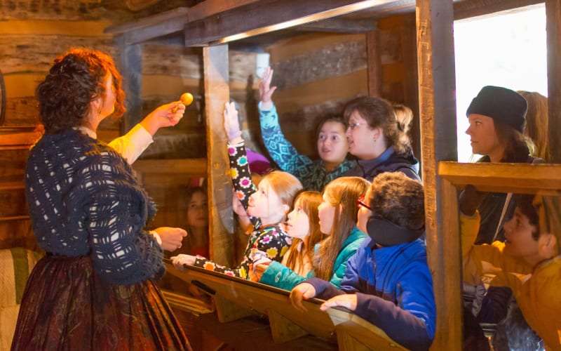 Log Cabin Village, from its own website