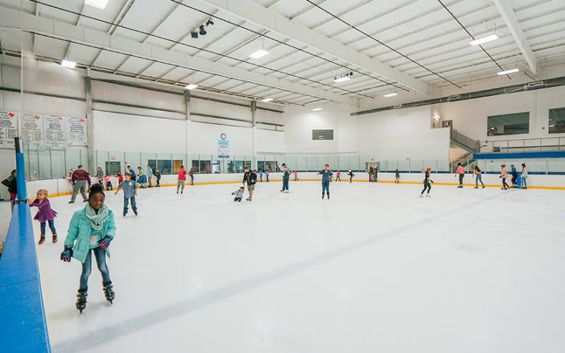 Ice & Golf Center At Northwoods, from its own website