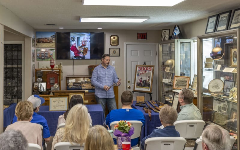Sachse Historical Society Museum Open 2nd and 4th Saturday, from its own website