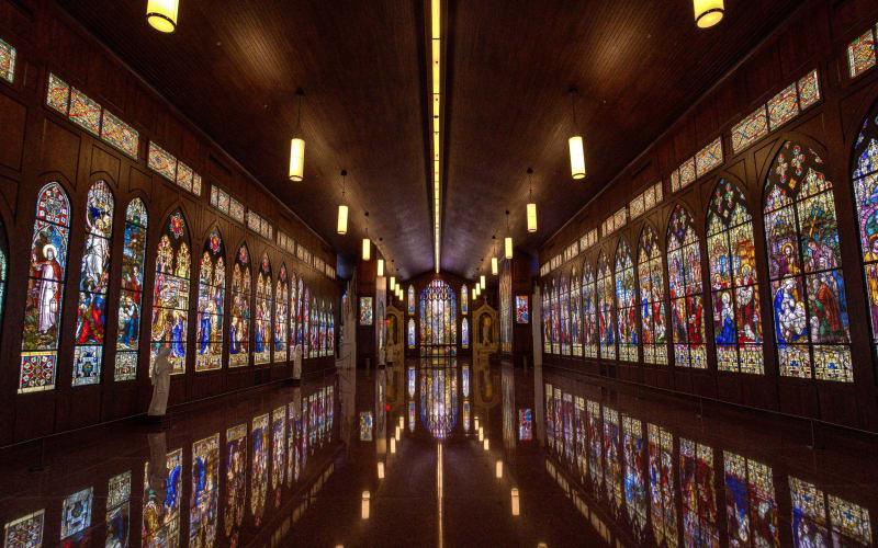 Gelman Stained Glass Museum, from its own website