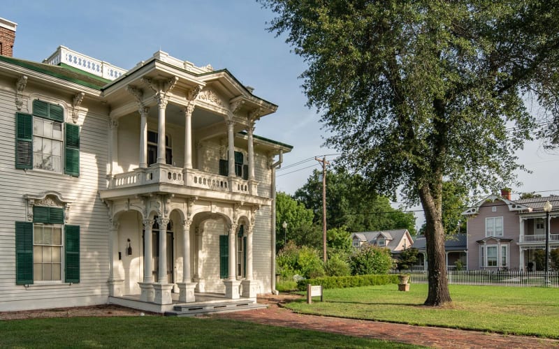 Sam Bell Maxey House State Historic Site, from its own website