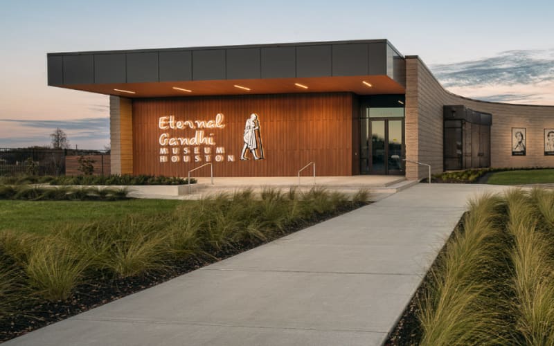 Eternal Gandhi Museum Houston, from its own website